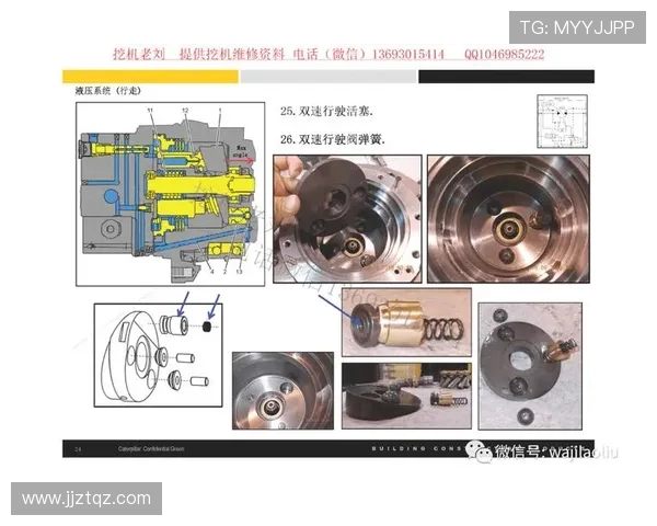 挖掘机行走马达排量电磁阀控制